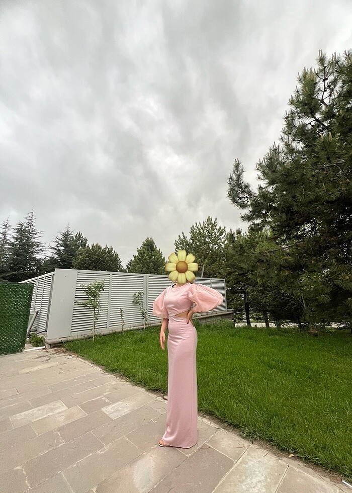 Karpuz kollu abiye - Görsel 2