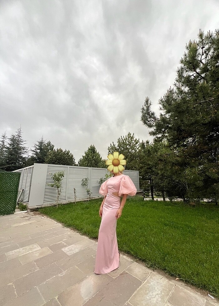 Karpuz kollu abiye - Görsel 3