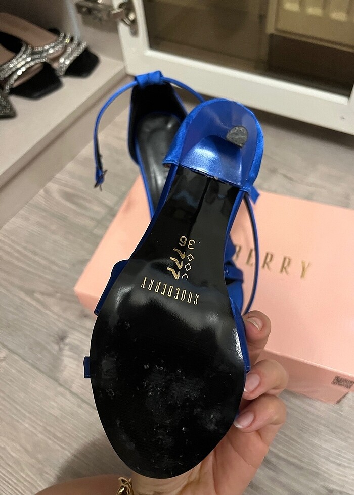 Saten topuklu - Görsel 3