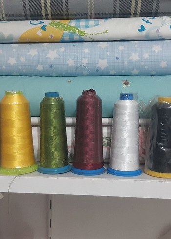 Renkli Dikiş İplik Seti