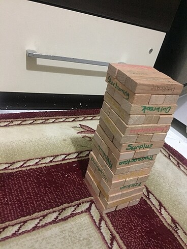 Denge oyunu jenga