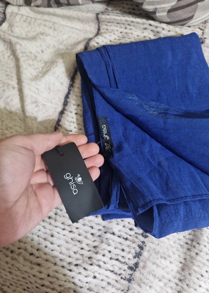 ghisa yeni etiketli şal  - Görsel 2