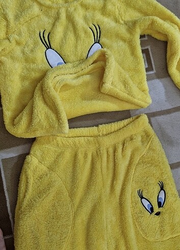 pijama takımı tweti tertemiz m beden - Görsel 5