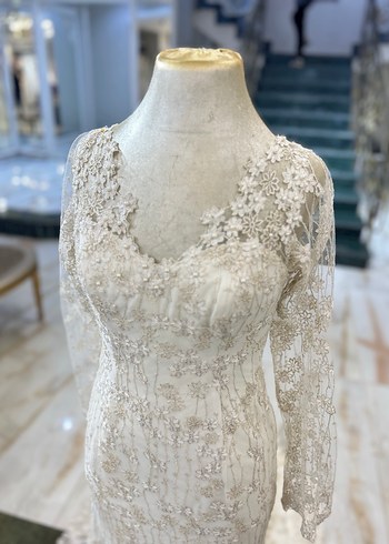 Vintage nikah kıyafeti - Görsel 3