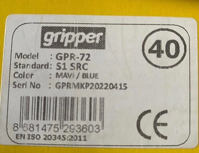 Erkek iş ayakkabısı - Görsel 6