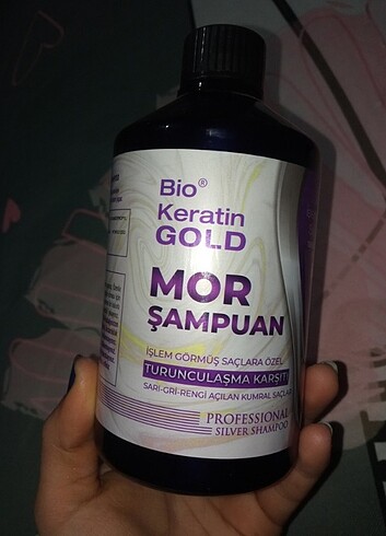 Mor şampuan