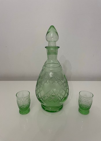 Antika likör takımı