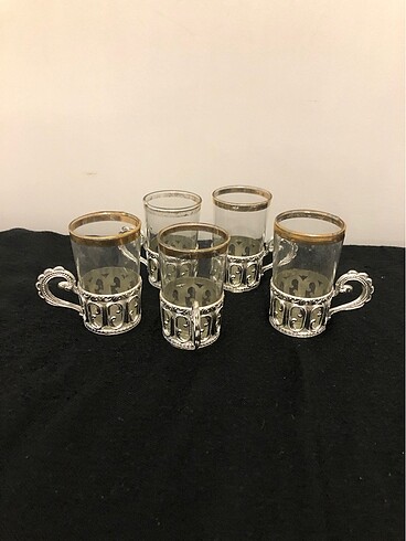 Vintage zarf bardak