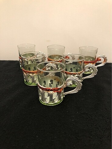 Vintage zarf bardak