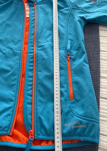 Kapüşonlu Mavi Ceket - Görsel 6