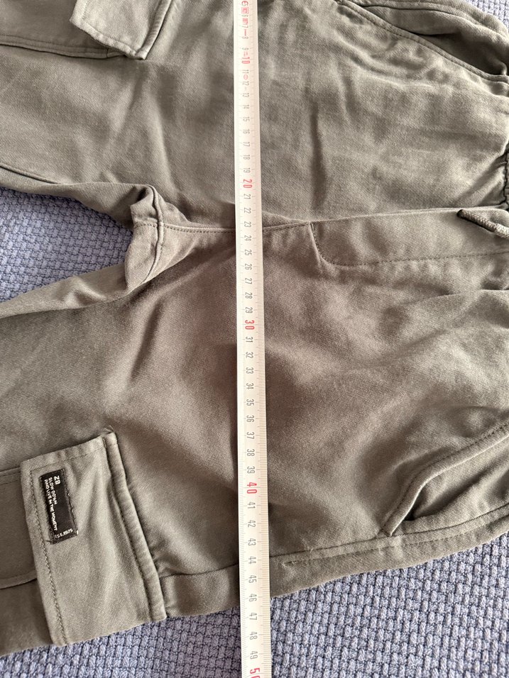 Gri Erkek Çocuk Kargo Denim Pantolon - Görsel 5