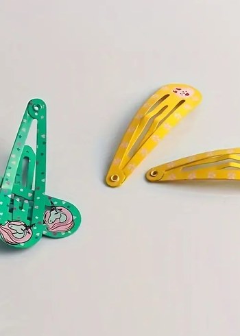 Renkli çıtçıtlı toka - Görsel 2