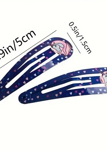 Renkli çıtçıtlı toka - Görsel 3