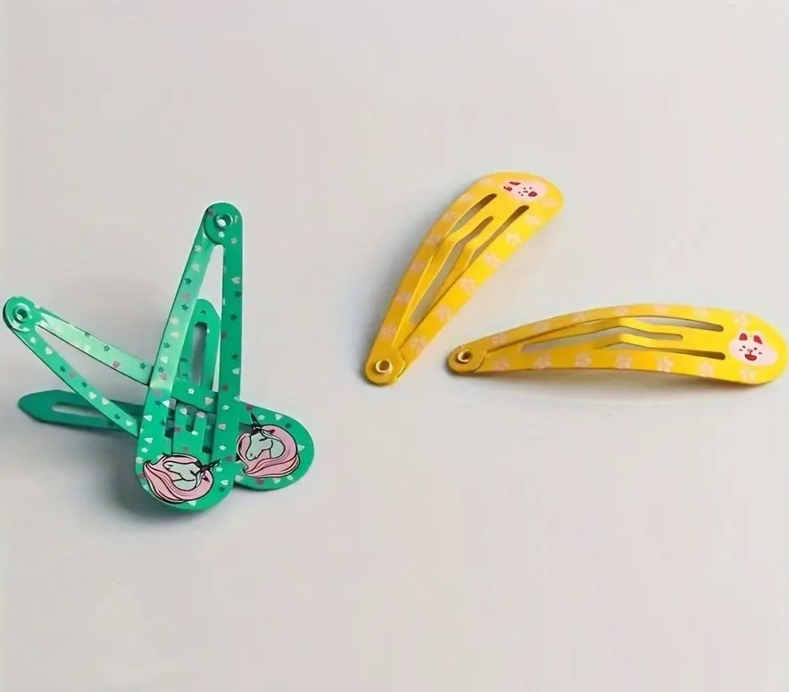 Renkli çıtçıtlı toka - Görsel 2