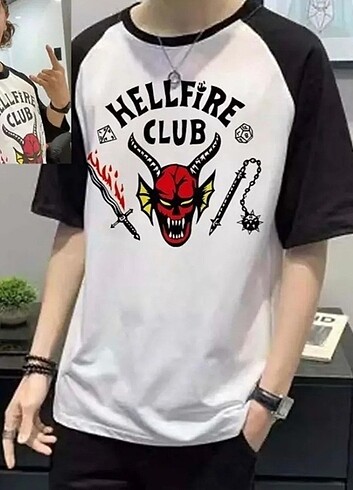 Stranger hellfire unisex oversize t-shirt 