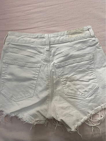Mavi Jeans Beyaz kot şort