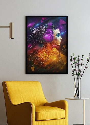 Beden Dijital sanat poster çalışması