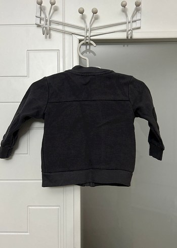 Chicco Erkek Çocuk Siyah Fermuarlı Sweatshirt - Görsel 3