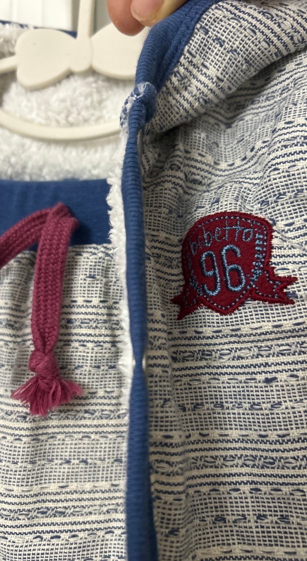 Bebetto Kürklü Kapüşonlu Erkek Bebek Pantolon Ceket Takım - Görsel 2