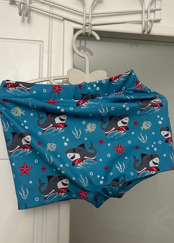 Köpekbalıklı Erkek Çocuk Uzun Kollu Mayo - Görsel 4