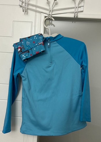 Köpekbalıklı Erkek Çocuk Uzun Kollu Mayo - Görsel 2