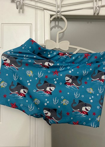 Köpekbalıklı Erkek Çocuk Uzun Kollu Mayo - Görsel 5