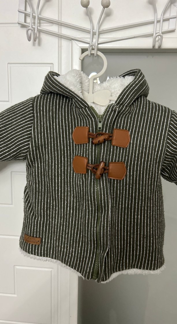 Bebetto İç Kürklü Fermuarlı Bebek Ceketi - Görsel 2