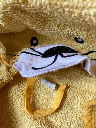 Aslanlı Erkek / Kız Çocuk Bornoz - Görsel 5