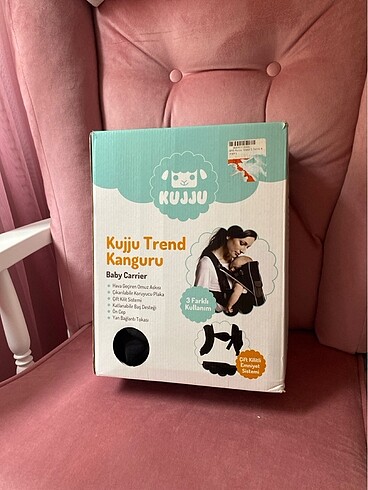 Civil Kujju Trend Kanguru Ana Kucağı Baş Destekli Bebek Taşıma