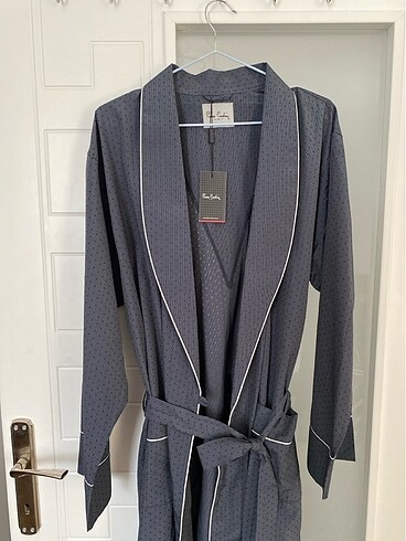 Pierre Cardin Erkek Sabahlıklı Pijama Takımı Röpteşambır - Görsel 2