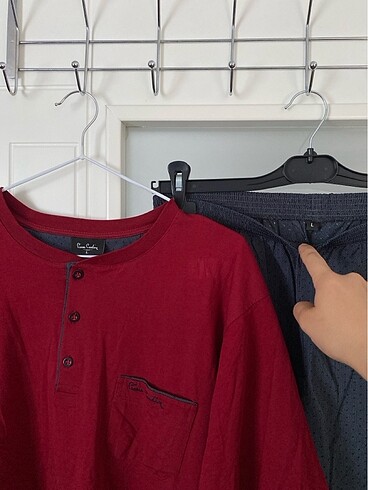 Pierre Cardin Erkek Sabahlıklı Pijama Takımı Röpteşambır - Görsel 6