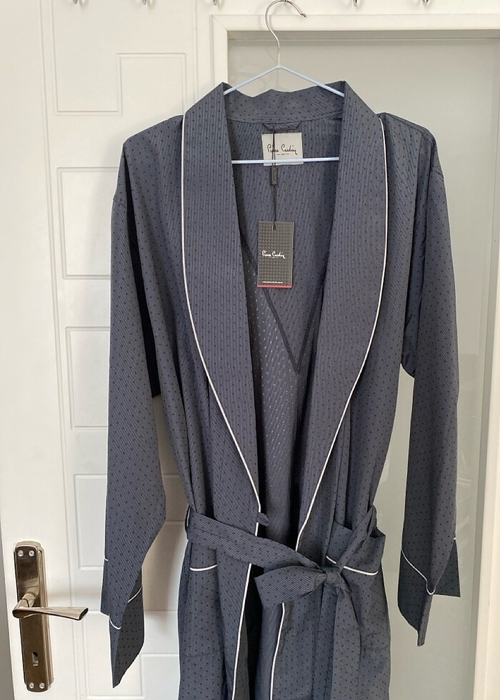 Pierre Cardin Erkek Sabahlıklı Pijama Takımı Röpteşambır - Görsel 2