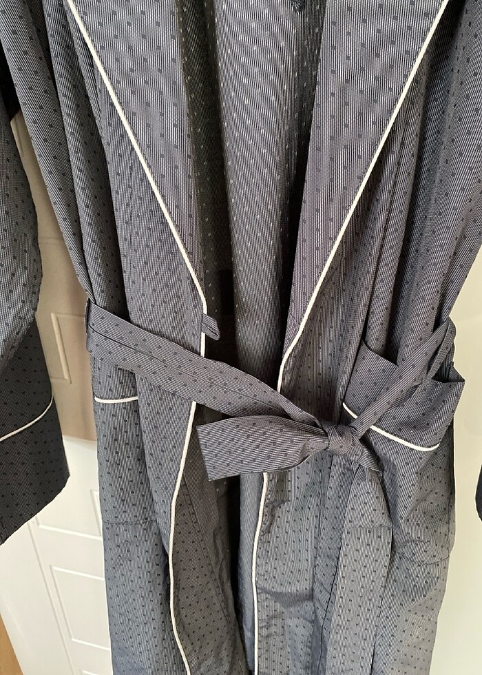 Pierre Cardin Erkek Sabahlıklı Pijama Takımı Röpteşambır - Görsel 3