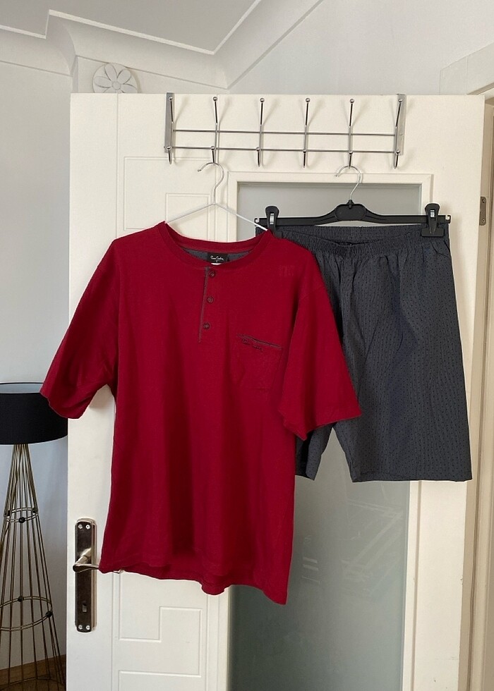 Pierre Cardin Erkek Sabahlıklı Pijama Takımı Röpteşambır - Görsel 5