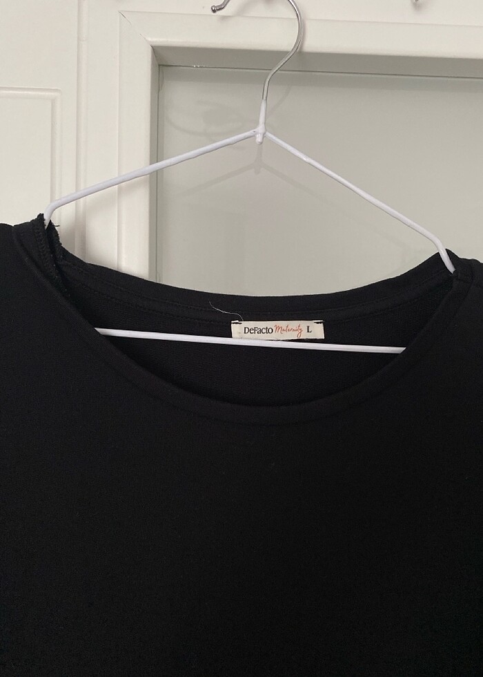 Lcw Maternity Etek Ucu Ekose Desenli Volanlı Hamile Elbisesi Ham - Görsel 3