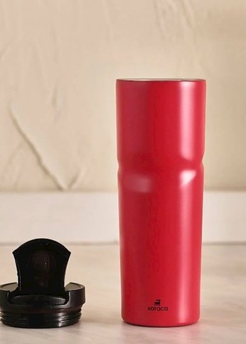 Kırmızı Renkli Çocuk Termosu - Görsel 2