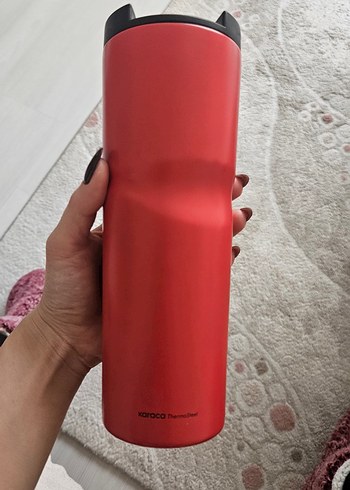 Kırmızı Renkli Çocuk Termosu - Görsel 8