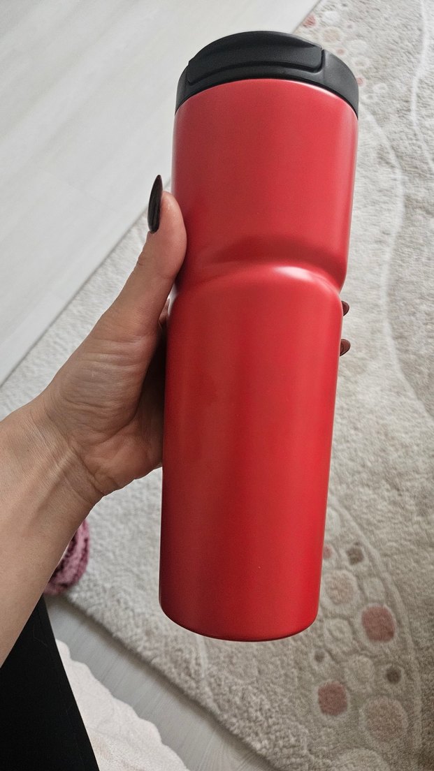 Kırmızı Renkli Çocuk Termosu - Görsel 5