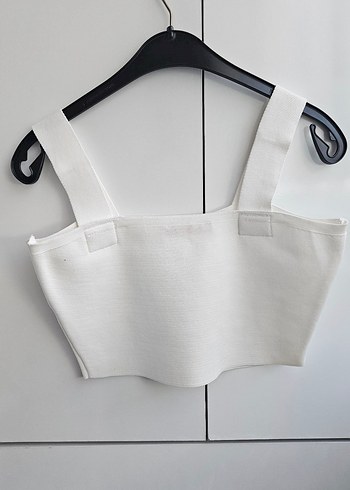 Diğer Beyaz Taşlı Mini Strappy Büstiyer