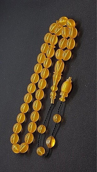 Sıkma Kehribar Tesbih
