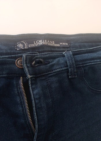 LC Waikiki Lacivert Kadın Denim Pantolon LC Waikiki