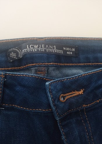 LC Waikiki Kadın Lacivert Normal Boy Denim Kot Pantolon LC Waikiki