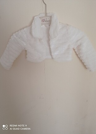 18-24 Ay Beden Peluş kürk bolero
