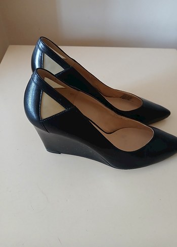 Siyah Modern Klasik Stiletto Topuklu Kadın Ayakkabı - Görsel 2