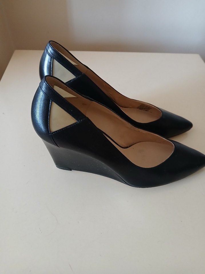 Siyah Modern Klasik Stiletto Topuklu Kadın Ayakkabı - Görsel 2