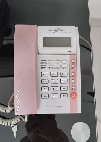 Pembe Pastel Masaüstü Telefon