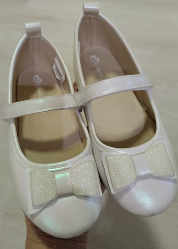 Kız Çocuk Fiyonklu Babet Ayakkabı - Görsel 6