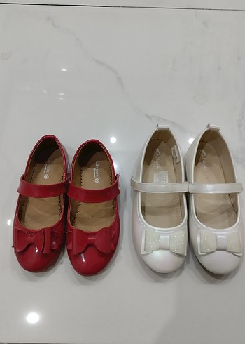 Kız Çocuk Fiyonklu Babet Ayakkabı - Görsel 2