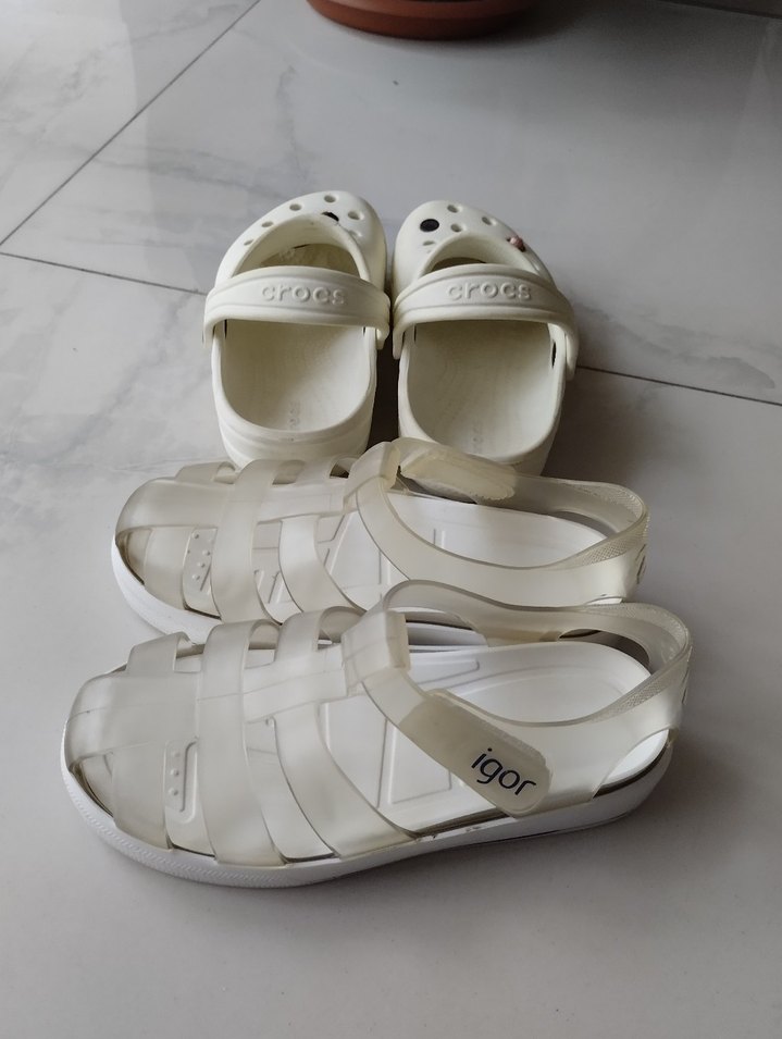 Kız Çocuk ıgor Sandalet ve Crocs Terlik Seti - Görsel 2