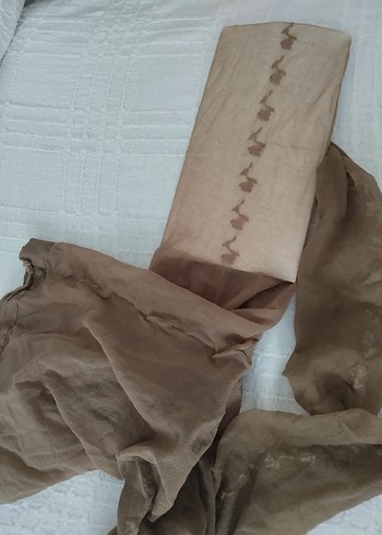 Şeffaf İnce Ten Rengi Çorap - Görsel 2